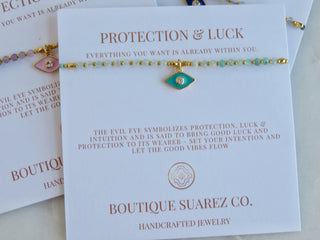 Protect My Energy- Kira Evil Eye Bracelet