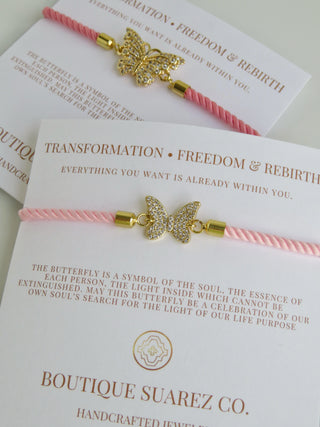 Free Spirit - Butterfly Bracelet - Transformation • Freedom • Rebirth