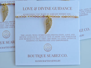 Divine Guidance - Kira Angel Wing Bracelet