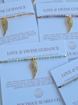 Divine Guidance - Kira Angel Wing Bracelet