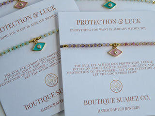 Protect My Energy- Kira Evil Eye Bracelet