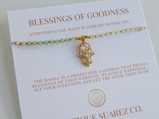 Divine Blessings - Kira Hamsa Bracelet
