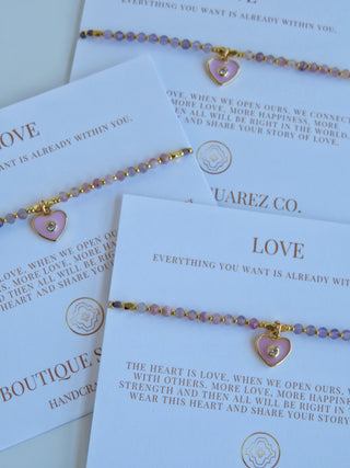 Manifest Love - Kira Heart Bracelet