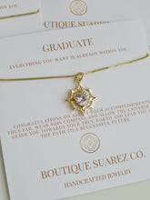 Load image into Gallery viewer, Graduate Compass Necklace