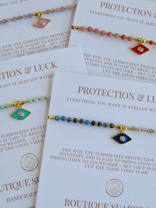 Protect My Energy- Kira Evil Eye Bracelet