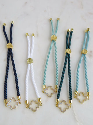 Manifest Love • Luck • Hope & Faith - Clover Bracelet