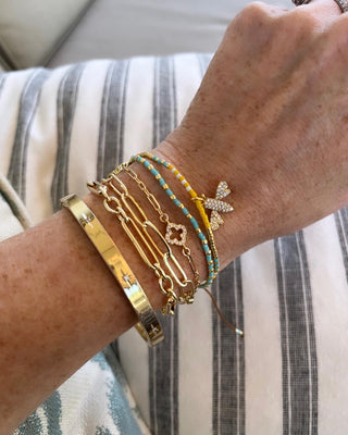 Diamond Clover Bracelet