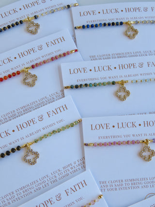 Infinite Luck - Kira Clover Bracelet