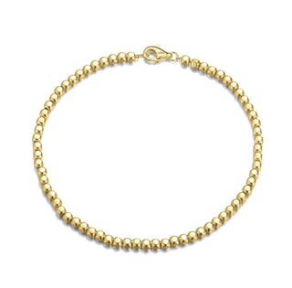 Beaded Bracelet - Sterling Silver