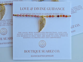 Divine Guidance - Kira Angel Wing Bracelet
