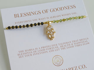 Divine Blessings - Kira Hamsa Bracelet