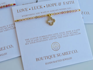 Infinite Luck - Kira Clover Bracelet