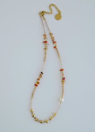 Love Intention - Rose Quartz Wrap Bracelet - Necklace