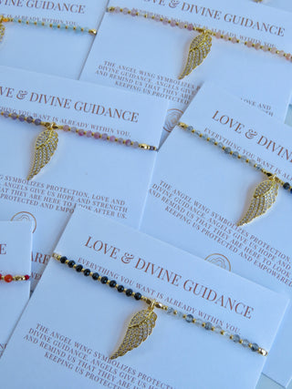 Divine Guidance - Kira Angel Wing Bracelet