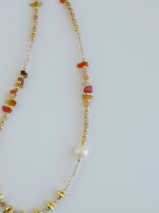 Love Intention - Rose Quartz Wrap Bracelet - Necklace