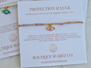Protect My Energy- Kira Evil Eye Bracelet