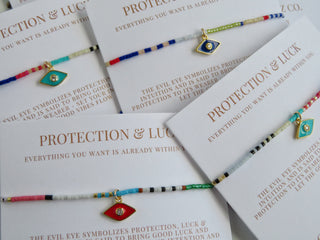 Protect My Aura - Evil Eye Bracelet