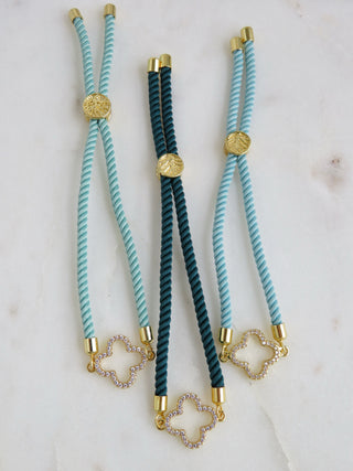 Manifest Love • Luck • Hope & Faith - Clover Bracelet