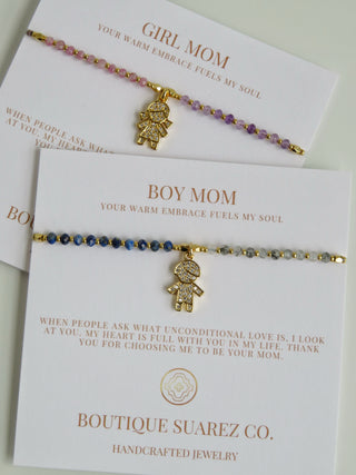 A Mother’s Love - Kira Boy Mom Bracelet