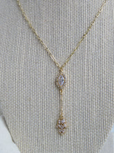 Load image into Gallery viewer, Diamond Evil Eye Hamsa Extension Necklace