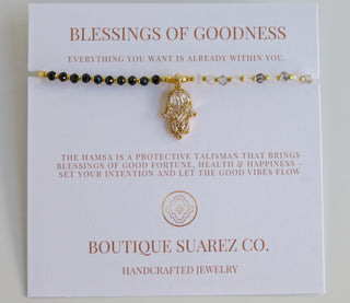 Divine Blessings - Kira Hamsa Bracelet