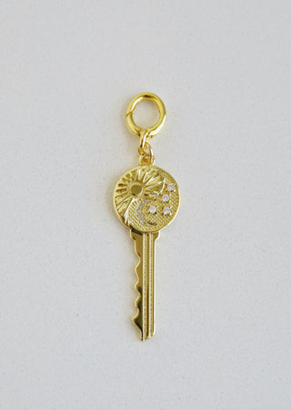 Celestial Key Pendant with Clasp