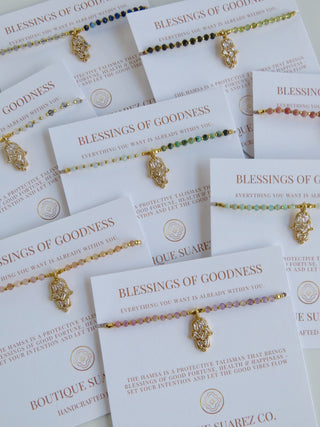 Divine Blessings - Kira Hamsa Bracelet