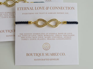 Eternal Bliss Bracelet - Large Infinity