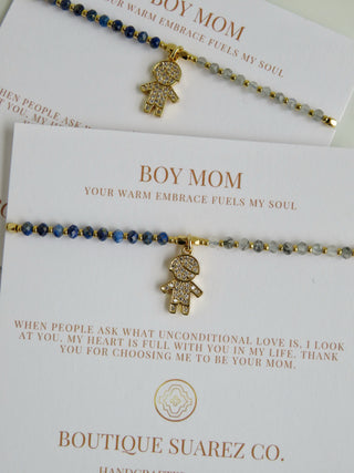A Mother’s Love - Kira Boy Mom Bracelet