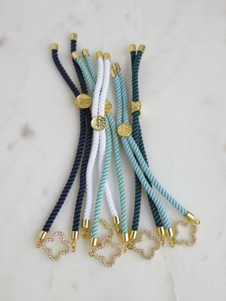 Manifest Love • Luck • Hope & Faith - Clover Bracelet