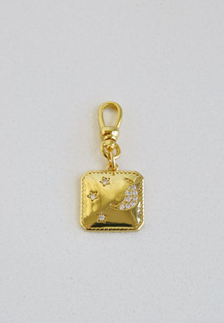 Square Domed Celestial with Swivel Clasp