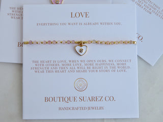 Manifest Love - Kira Heart Bracelet