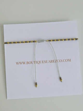 Ashlyn Clover Cord Bracelet - Love • Luck • Hope & Faith