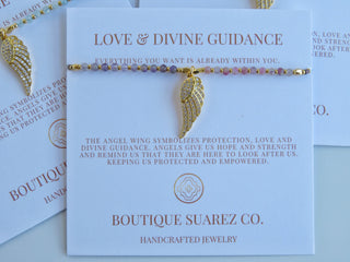 Divine Guidance - Kira Angel Wing Bracelet