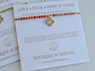 Infinite Luck - Kira Clover Bracelet