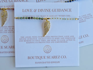 Divine Guidance - Kira Angel Wing Bracelet