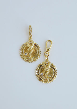 Wholeness Serpent Pendant - Hinged Clasp