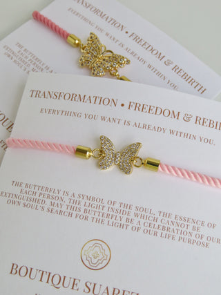 Free Spirit - Butterfly Bracelet - Transformation • Freedom • Rebirth