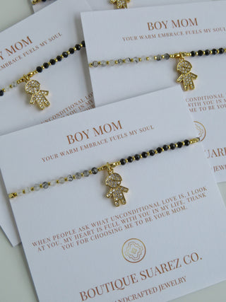 A Mother’s Love - Kira Boy Mom Bracelet