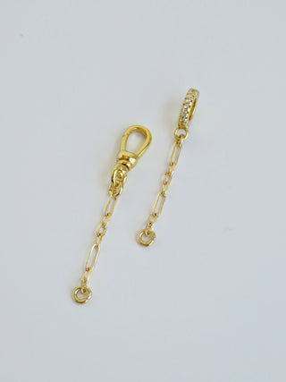 Hinged Clasp Lariat Chain - add a charm