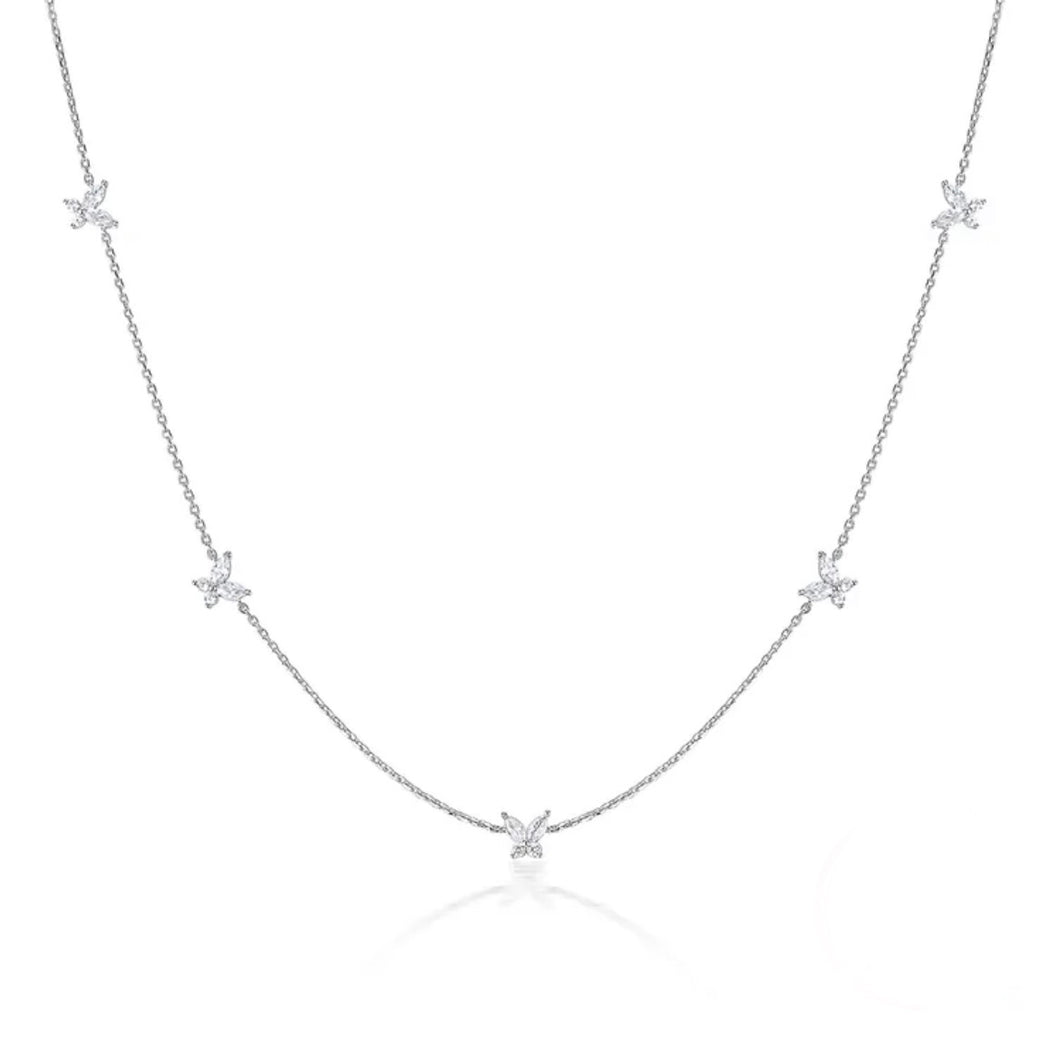 Butterfly Necklace - Sterling Silver