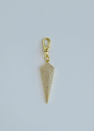 Diamond Arrowhead Pendant with Swivel Clasp