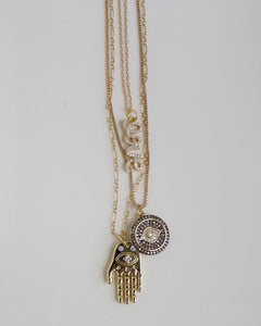 Love, Luck, Protection & Goodness Necklace Stack