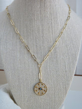 Load image into Gallery viewer, 18” Iris Eye of Positivity- Extension Necklace