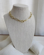 Load image into Gallery viewer, Louvre Extension Link Chain Necklace - add your own pendant