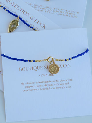 Symbolic Shimmer - Beaded Bracelets