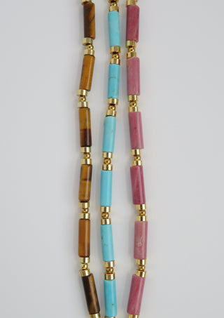 Orla Crystal Tube Necklace