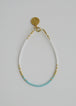 Light Aqua & White