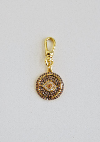 Trust Your Intuition Charm on Swivel Clasp