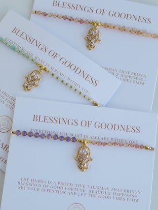 Divine Blessings - Kira Hamsa Bracelet